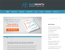 Tablet Screenshot of fastgrowthtexas.org